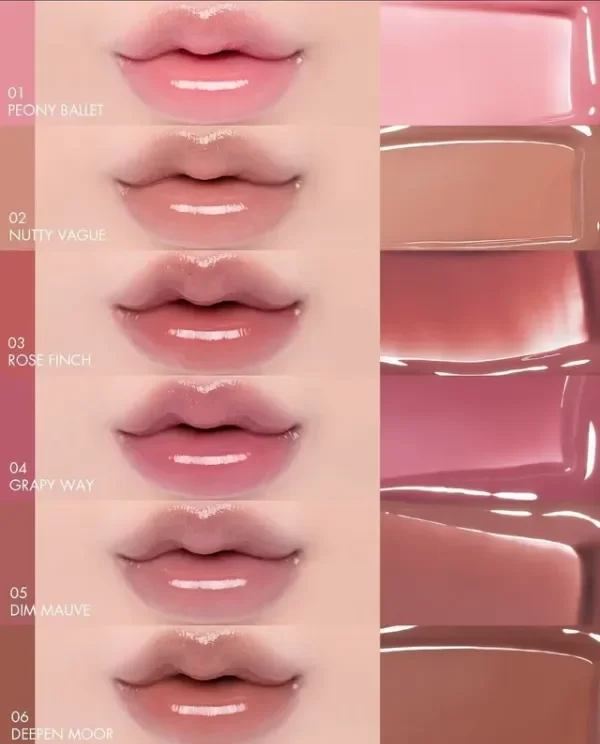 Producto - romand Glasting Color Gloss - 7 Colores - 1