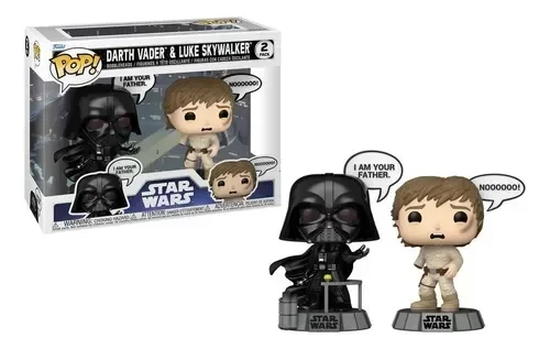 Producto - Funko Pop! Star Wars - Darth Vader and Luke Skywalker 2-pack