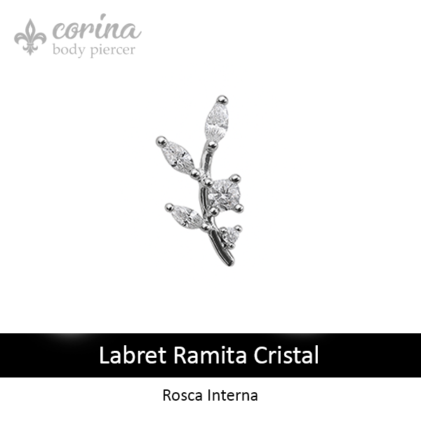 Producto - Labret Ramita Cristal