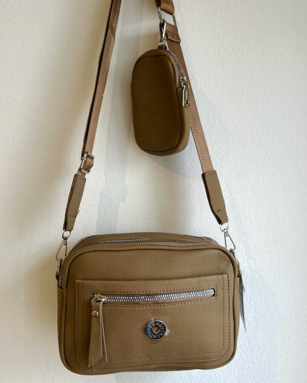 Producto - bandolera trendy beige 18824