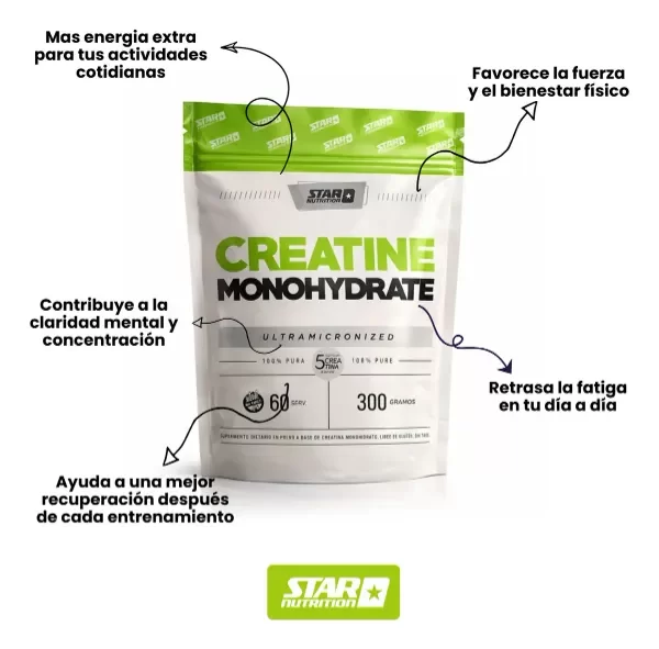 Producto - CREATINA DOY PACK 300G STAR NUTRITION - 1