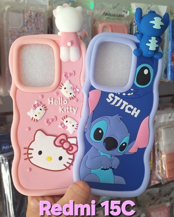 Producto - Fundas silicona diseño con muñeco. Redmi 15C
