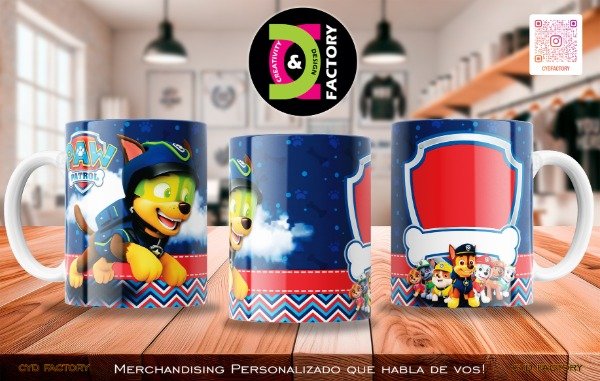 Producto - Taza Paw Patrol - TZ-RT-BL-11OZ-307-KID-PAW