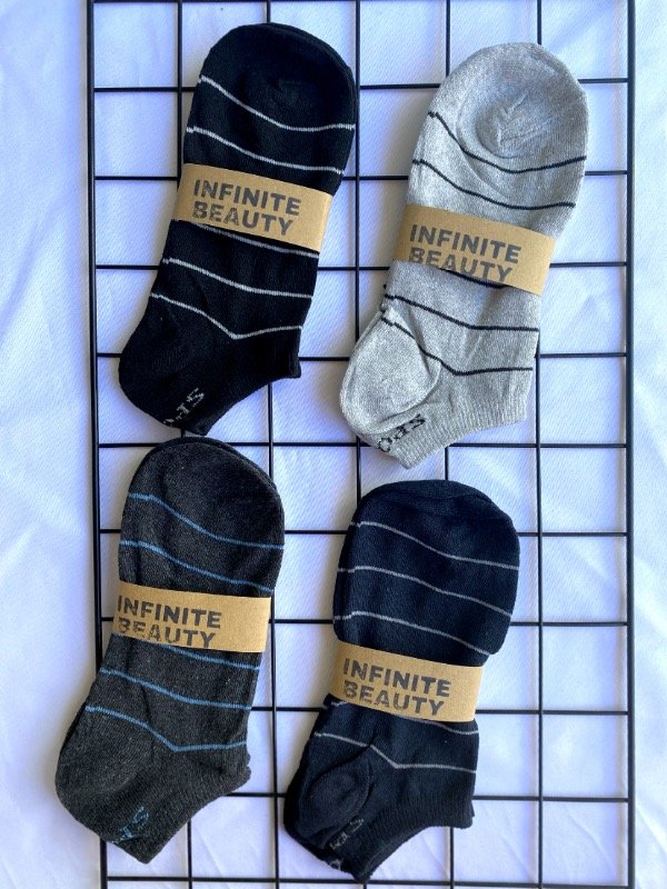 Producto - Soquetes rayados - Línea económica