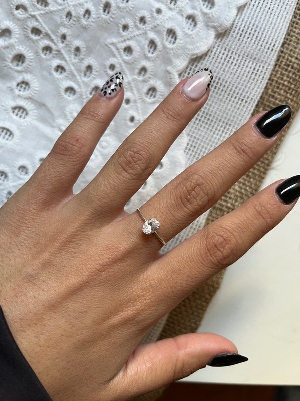Producto - Anillo de Plata 925 con cristal- oval