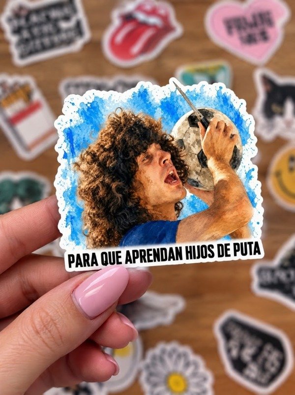 Producto - Stickers // Para que aprendan hijos de put#