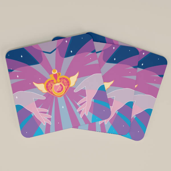 Producto - Posavasos Sailor Moon - Transformación