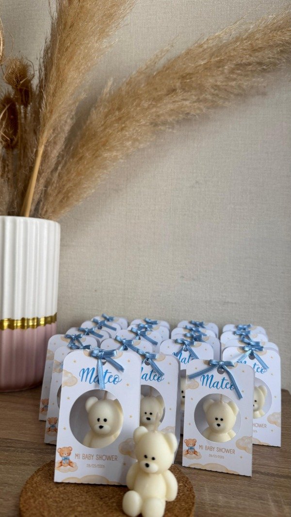 Producto - Vela Osito con envoltorio