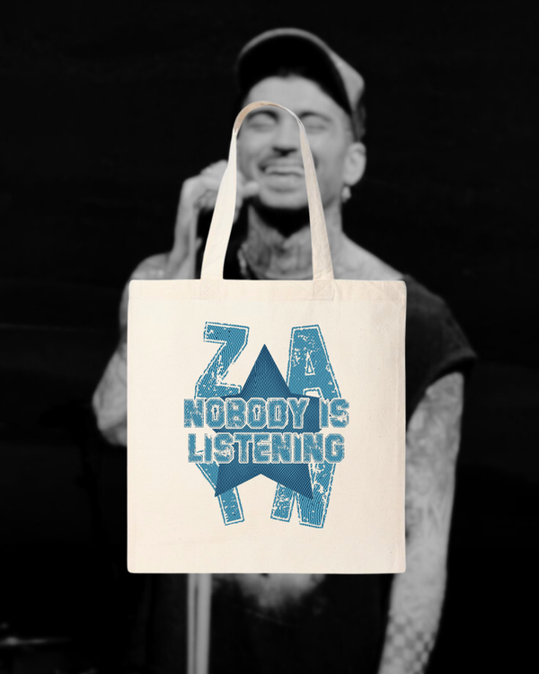 Producto - Nobody listening- Totebag