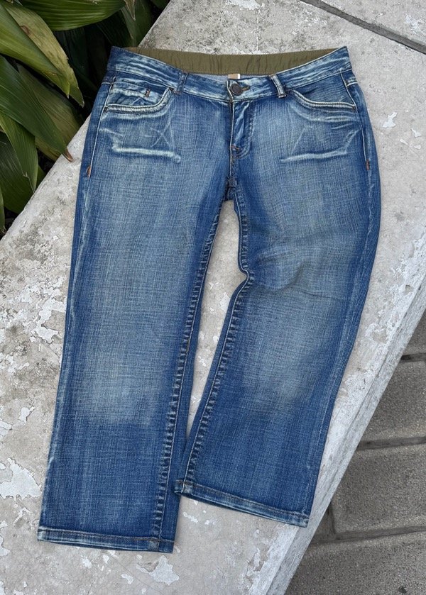 Producto - Capris TRF jeans t42 tiro bajo - 0