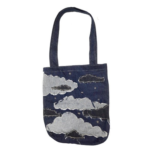 Producto - Tote nubes denim