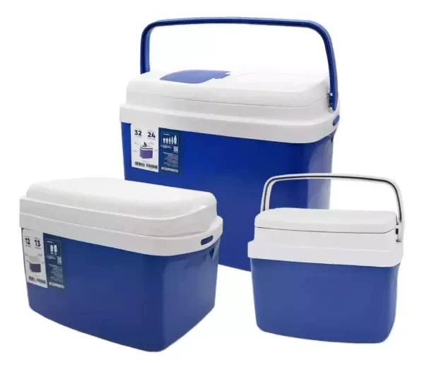 Producto - Combo Conservadoras Soprano 3 en 1 (32L + 12L + 5L) Azul