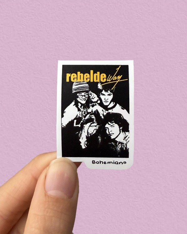 Producto - REBELDE WAY #3 - Sticker Individual Rebelde Way