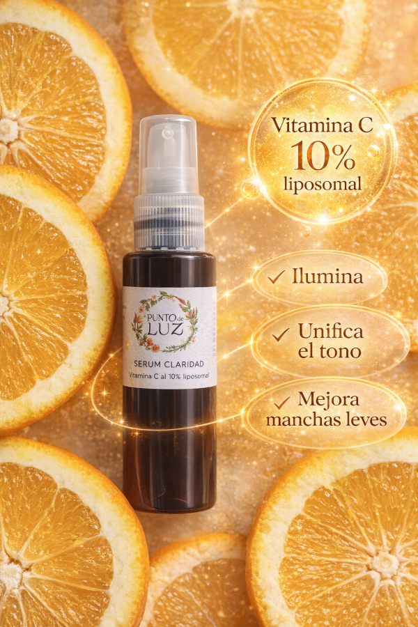 Producto - - SÉRUM FACIAL CLARIDAD -vitamina C liposomada - iluminación , antioxidante