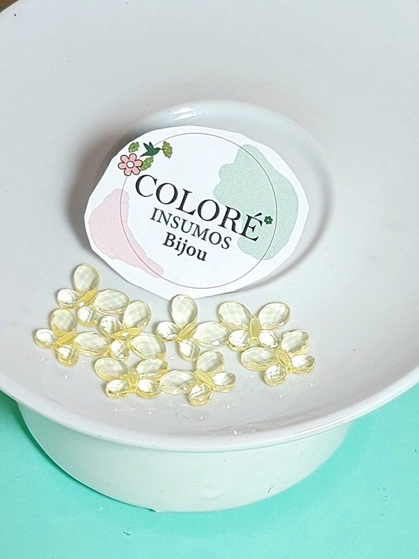 Producto - Cuenta Mariposa Facetada Chica (Precio Por unidad)