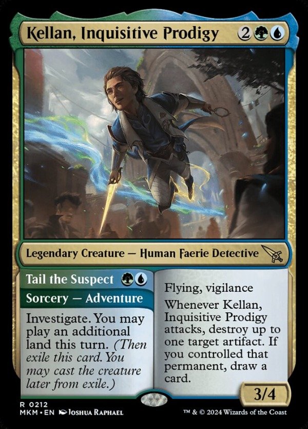 Producto - Kellan, Inquisitive Prodigy  Ravnica: Murders at Karlov Manor