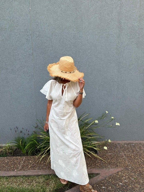 Producto - vestido sower blanco
