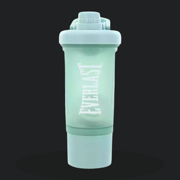 Producto - Shaker Everlast con Compartimento - Vaso Mezclador Premium