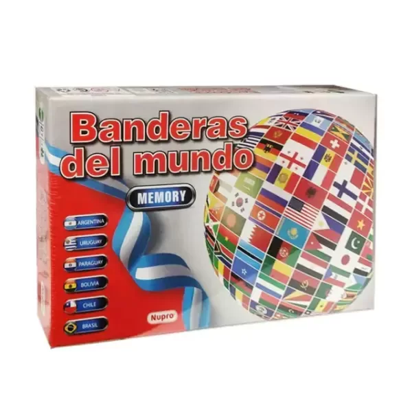 Producto - Banderas del mundo memoria