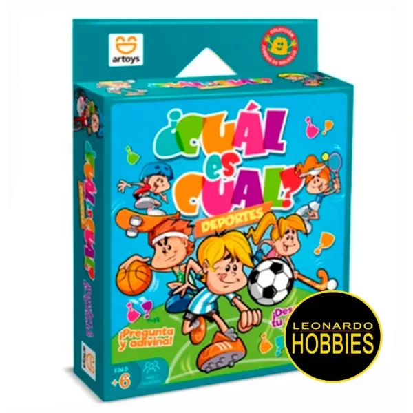 Producto - Cuál Es Cual Deportes Colección Juegos De Bolsillo Arval 508