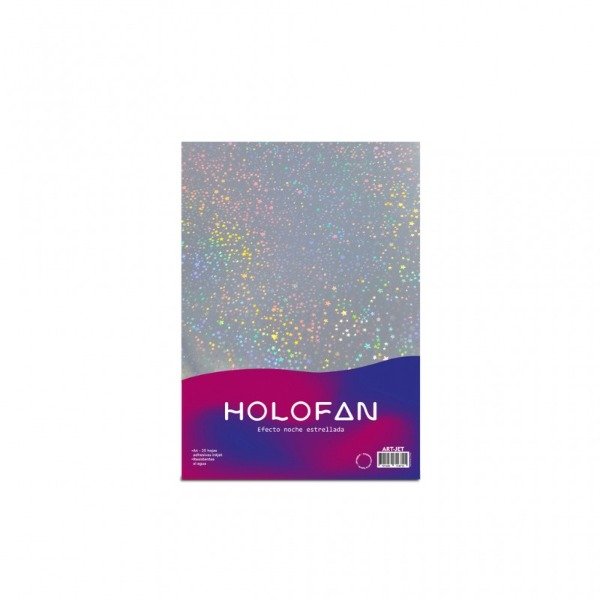Producto - PAPEL AUTOADHESIVO ART JET HOLOFAN NOCHE ESTRELLADA