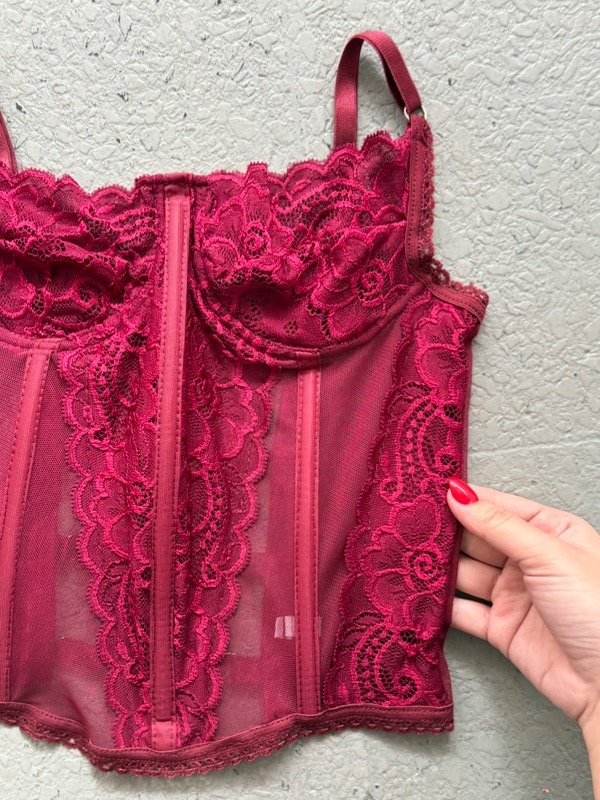 Producto - Bustier Dark bordo