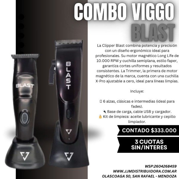 Producto - COMBO VIGGO C. BLAST + T BLAST