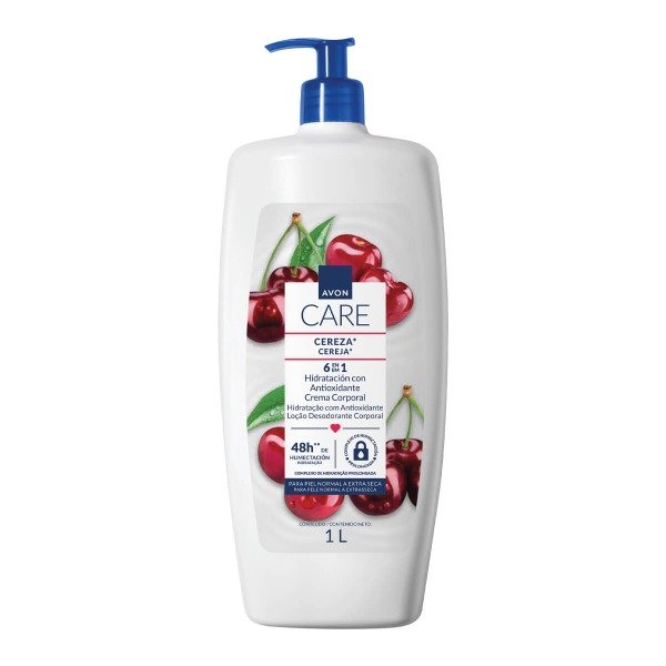 Producto - Crema Corporal Avon Care Cereza 1l
