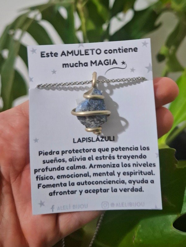 Producto - Collar Lapislázuli