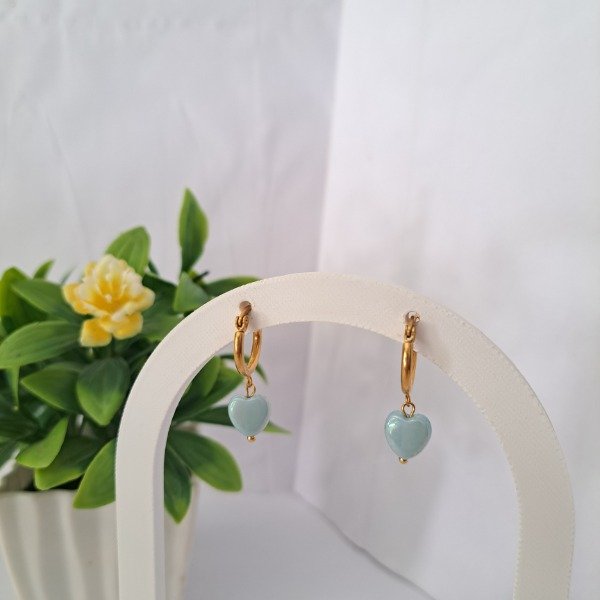 Producto - Aros Corazón Tornazolado