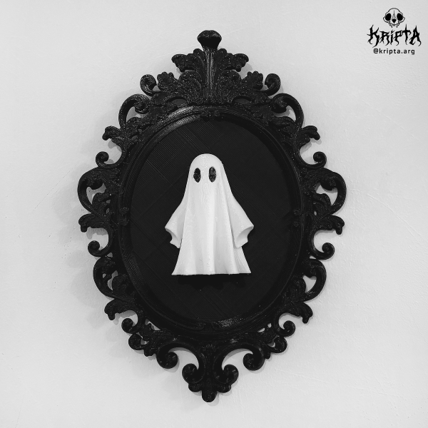 Producto - Marco gótico 3D - Fantasma (más chico)