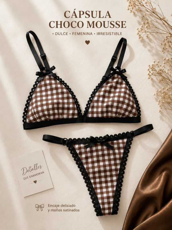 Producto - Modelo CHOCO Picnic cuadrille -