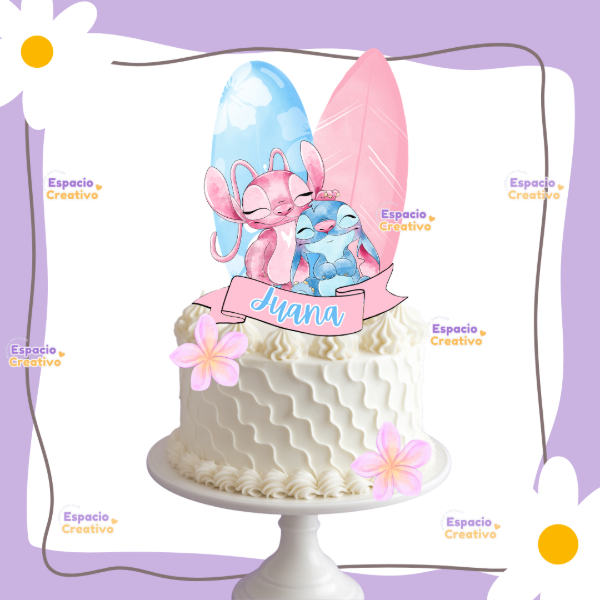 Producto - Toppers Lilo y Angel