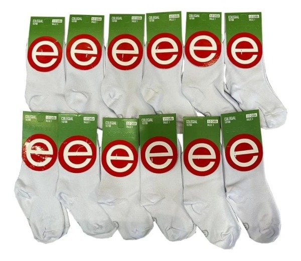 Producto - Media Caña Colegial Elemento Blanca