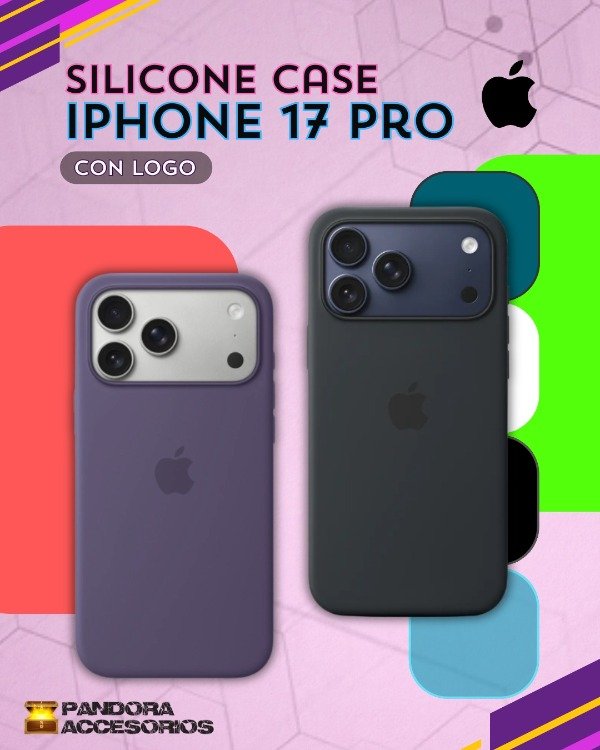 Producto - Silicone Case con Logo Iphone 17 Pro