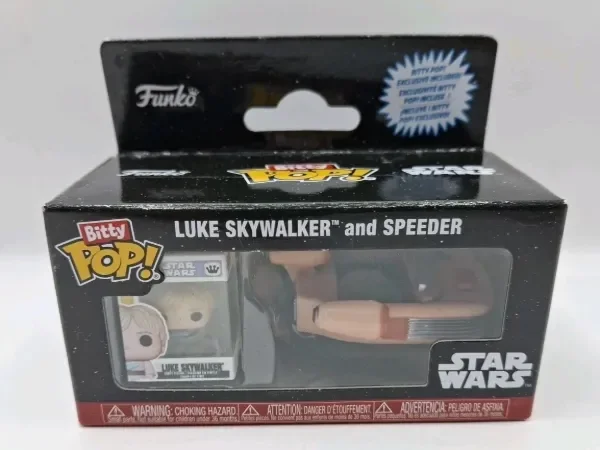 Producto - Funko Bitty Pop Star Wars Luke Skywalker Speeder - 1