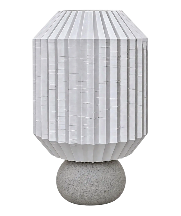 Producto - Luminaria de Mesa  Miranda (24x17cm) Diseño Geométrico - 220 Volts - 0