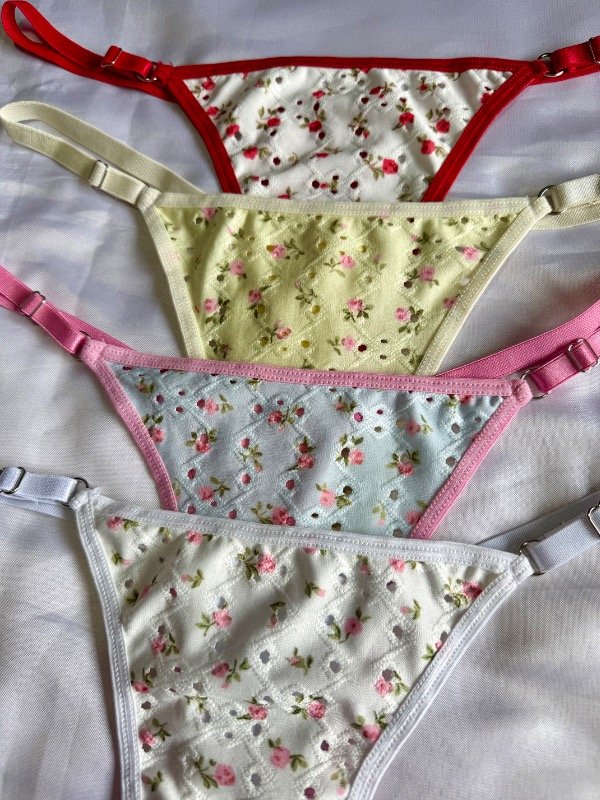 Producto - Colaless regulables algodón broderie Pack x3