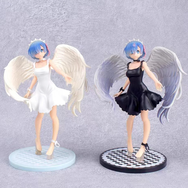 Producto - Figura Rem Angel y Demonio - Re Zero (22cm)