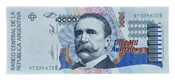 Producto - 10.000 Australes (De Paul - González Fraga) Bott.2881 -Aunc