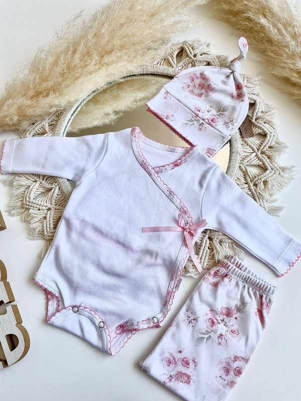 Producto - Ajuar Pima " Floreado" - COD 931