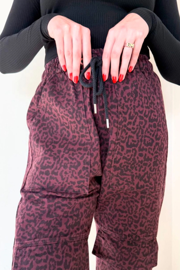 Producto - Pantalón Ursula Print Bordo