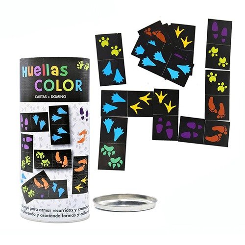 Producto - HUELLAS COLOR (juego de cartas) - 0