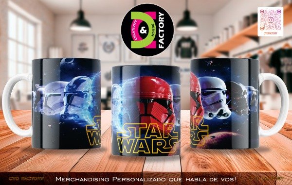 Producto - Taza Star Wars - TZ-RT-BL-11OZ-67-MV-SCIFI-STR