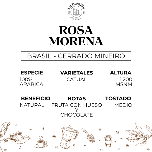 Producto - CAFÉ ROSA MORENA