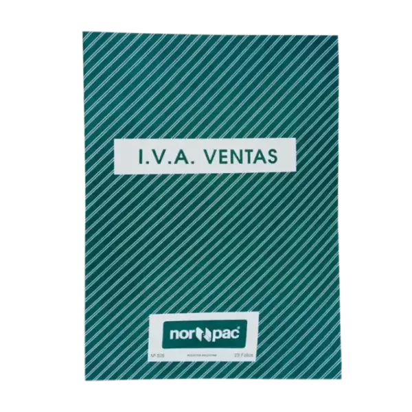 Producto - LIBRO IVA VENTAS TAPA/FLEX 23 FOL NORPAC