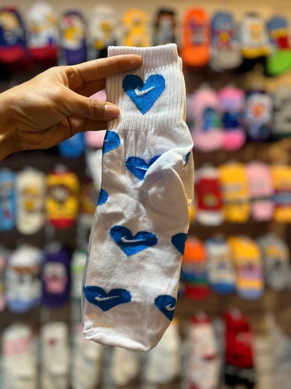 Producto - Tenis Nk corazón azul