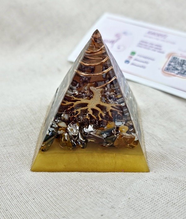 Producto - Pirámide Orgonita Árbol de la Vida