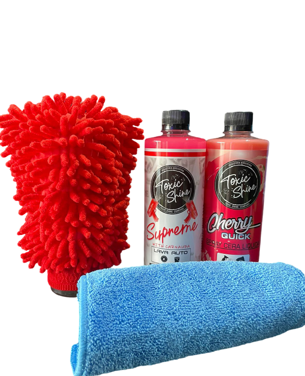 Producto - Kit de lavado inicial Toxic Shine