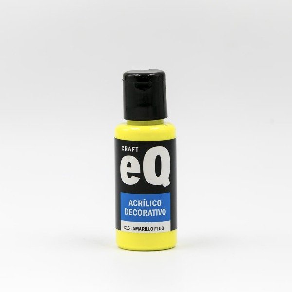 Producto - PINTURA ACRILICA EQ 50ml Amarillo Fluo (12)